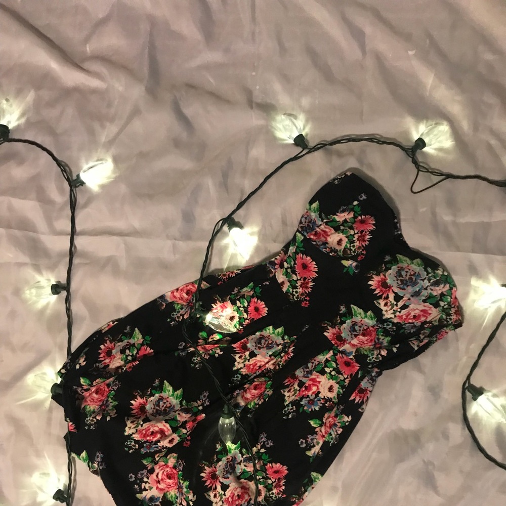 Mini floral dress
